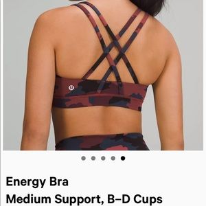 Lululemon Energy Sports Bra